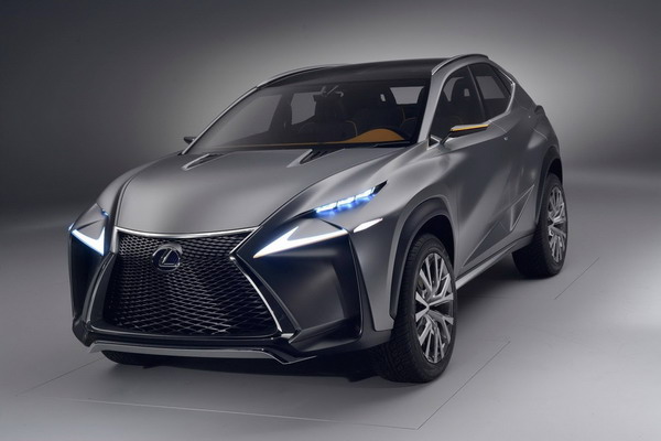 Lexus представил концепт оригами-мобиля LF-NX