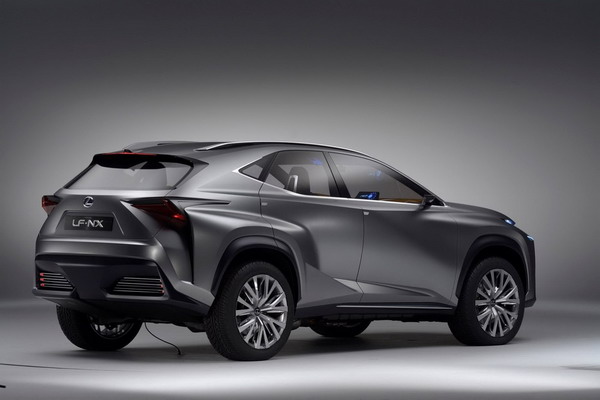 Lexus представил концепт оригами-мобиля LF-NX