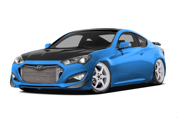 Hyundai показал 1000-сильный Genesis Coupe