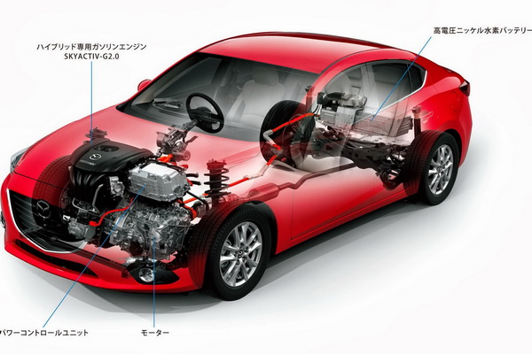 Mazda 3 станет гибридной в Японии