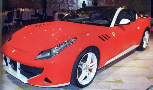 В сеть попали изображения уникальной версии Ferrari