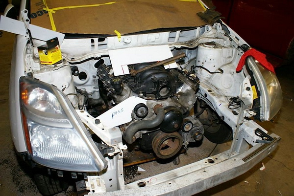 В Toyota Prius запихнули V8 от Corvette