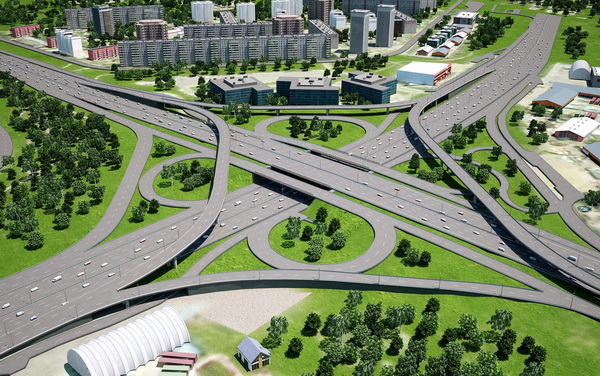 Опубликованы 3D-модели строящихся на МКАД развязок