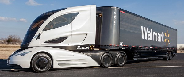 Этот футуристичный грузовик создал... Walmart
