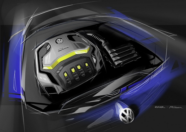 Volkswagen покажет в Китае 400-сильный Golf R