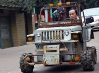 Китаец построил экологичный Hummer