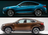 Визуальное сравнение BMW X4 и BMW X6