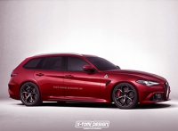 Универсал Alfa Romeo Giulia появится в 2017 году