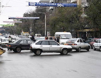В столице вводят ограничение движения