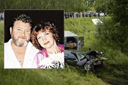 Вдова Евдокимова встала на защиту виновника аварии