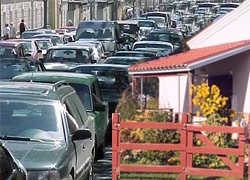 Наступает сезон дачных пробок