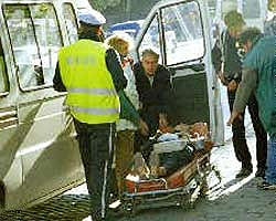 В Чувашии перевернулся автобус с детьми