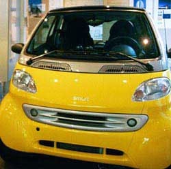 Лондонский автосалон обслужат электрические Smart