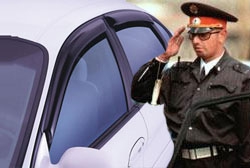 В Москве началась облава на тонированные автомобили