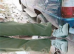 Северянина задавил собственный автомобиль