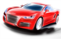 Audi представила модель R4 2010 года