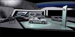 В Детройте спешно строят выставочный автоцентр