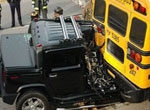 Hammer протаранил автобус
