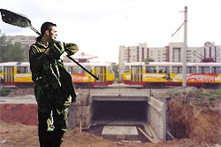 На Ленинградском проспекте в столице ограничили движение