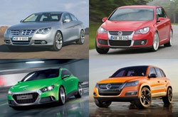 Volkswagen продемонстрировал новые модели