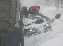 Во вторник Москву завалит снегом