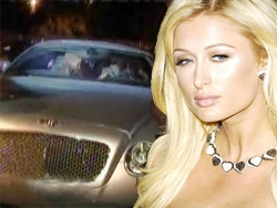 Пэрис Хилтон лишилась своего Bentley