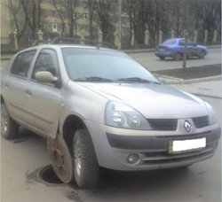 Европейцы не готовы к ловушкам на дорогах