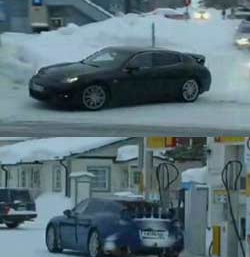 Папарацци напали на след нового Porsche