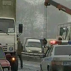 Под Красноярском разбилось рекордное число авто