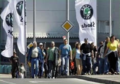 Skoda возобновила работу