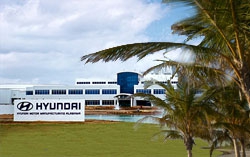 Hyundai открывает сборочный завод в Бразилии