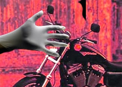 Лжемилиционеры угнали два Harley-Davidson