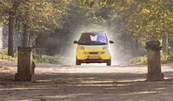 Золотой Smart Fortwo станет сенсацией автошоу