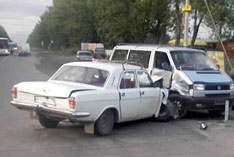 Водитель устроил ДТП, чтобы остановить преступника