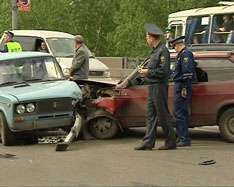 МКАД стоит из-за серьезной аварии