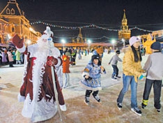 В новогоднюю ночь перекроют центр столицы