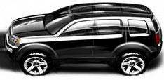 Honda обошлась нарисованным внедорожником