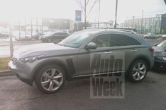 Infiniti инкогнито покоряет дороги Европы