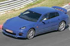 Porsche тестирует новый седан