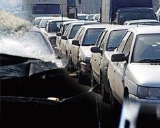 На Каширском шоссе произошла авария