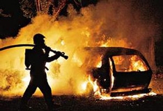В Украине поджигают автомобили
