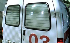Водитель не удержал автобус на дороге