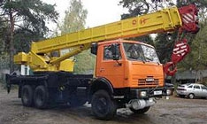 Преступники угнали автокран