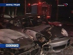 Угнанный грузовик разбил 26 машин