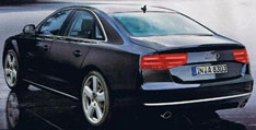 Audi A8 путешествует по Сети