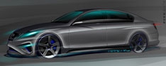 Five Axis представит свою версию Lexus GS 460