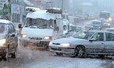 Выпавший снег парализовал движение