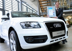 Audi Q5 признали лучшим внедорожником 2009 года 