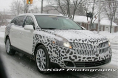 Появились шпионские фото 2010 Lincoln MKT