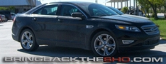 Ford Taurus SHO - 2010 сняли без камуфляжа